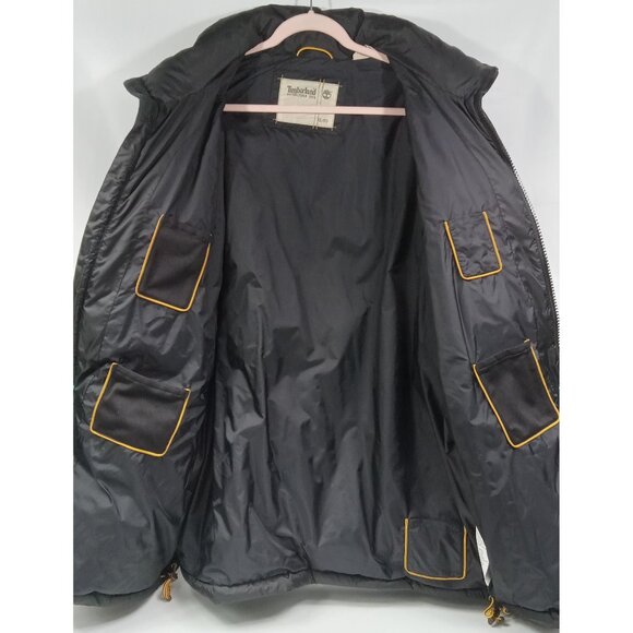 Timberland Mens Long Puffer Coat Size XL - Picture 10 of 16